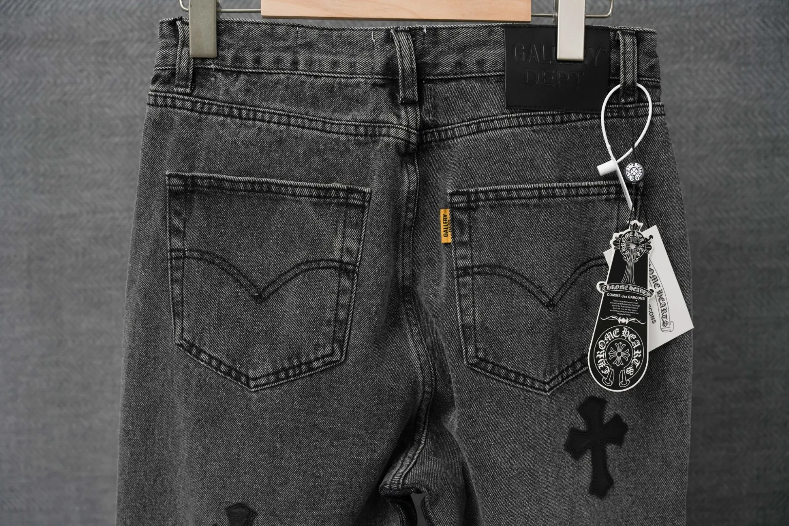 ：S 022 & Chrome Hearts Same Style ：Gray Size：28 30 32 34 （S-XL)